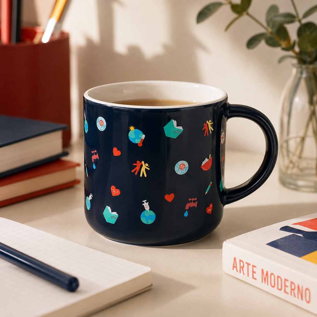 Taza Huella Para Cada Infancia