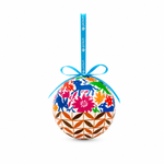 Cargar imagen en el visor de la galería, Bola Navidad Azul Woven