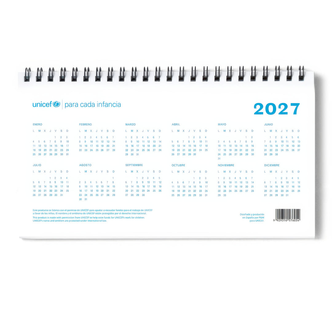Calendario AGUA 2026